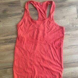 Lululemon Swiftly Tech Racerback Tank Top - Size 8 - Light Red